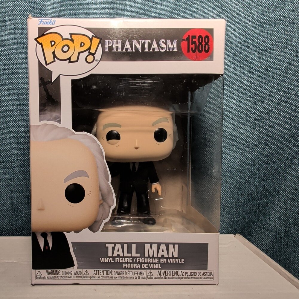 Funko Pop Phantasm Tall Man 1588 Horror Vinyl Figure in Box With Protector